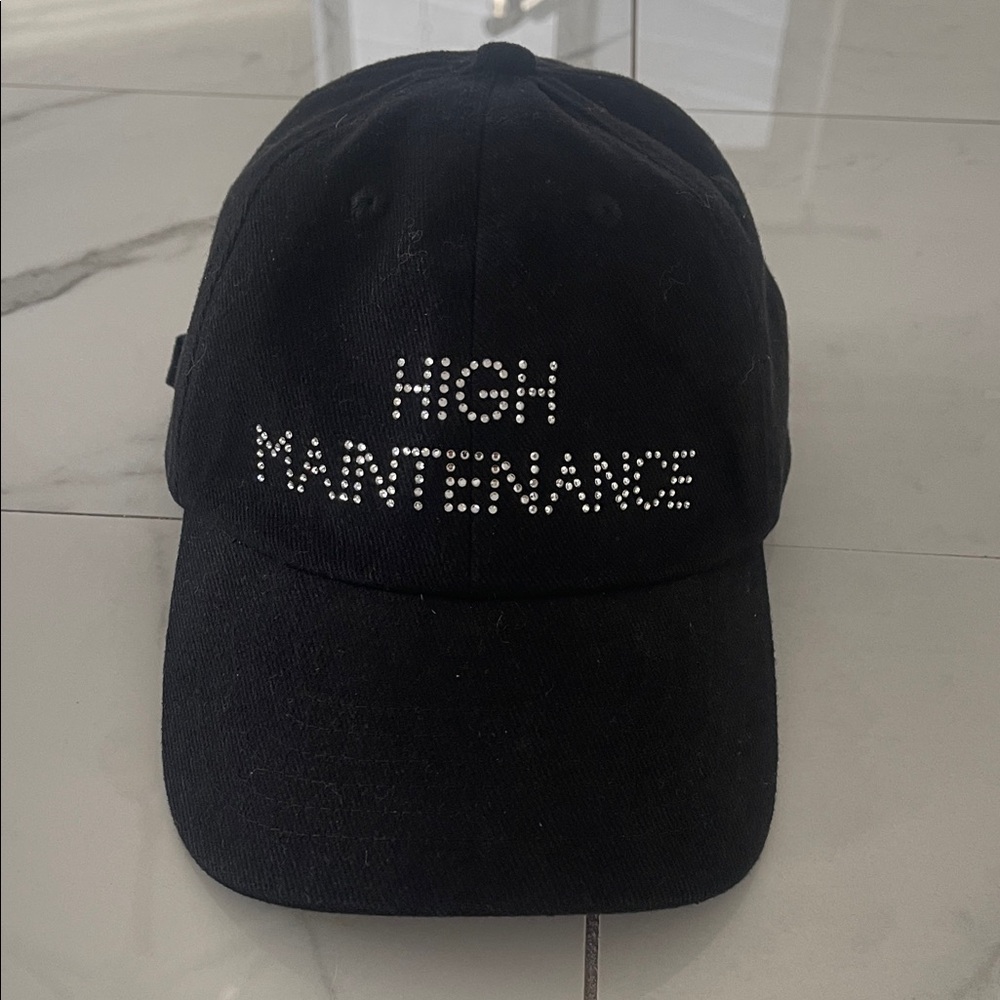 High Maintenance Black Cap